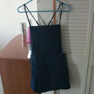 Velvet Free People overall skirt